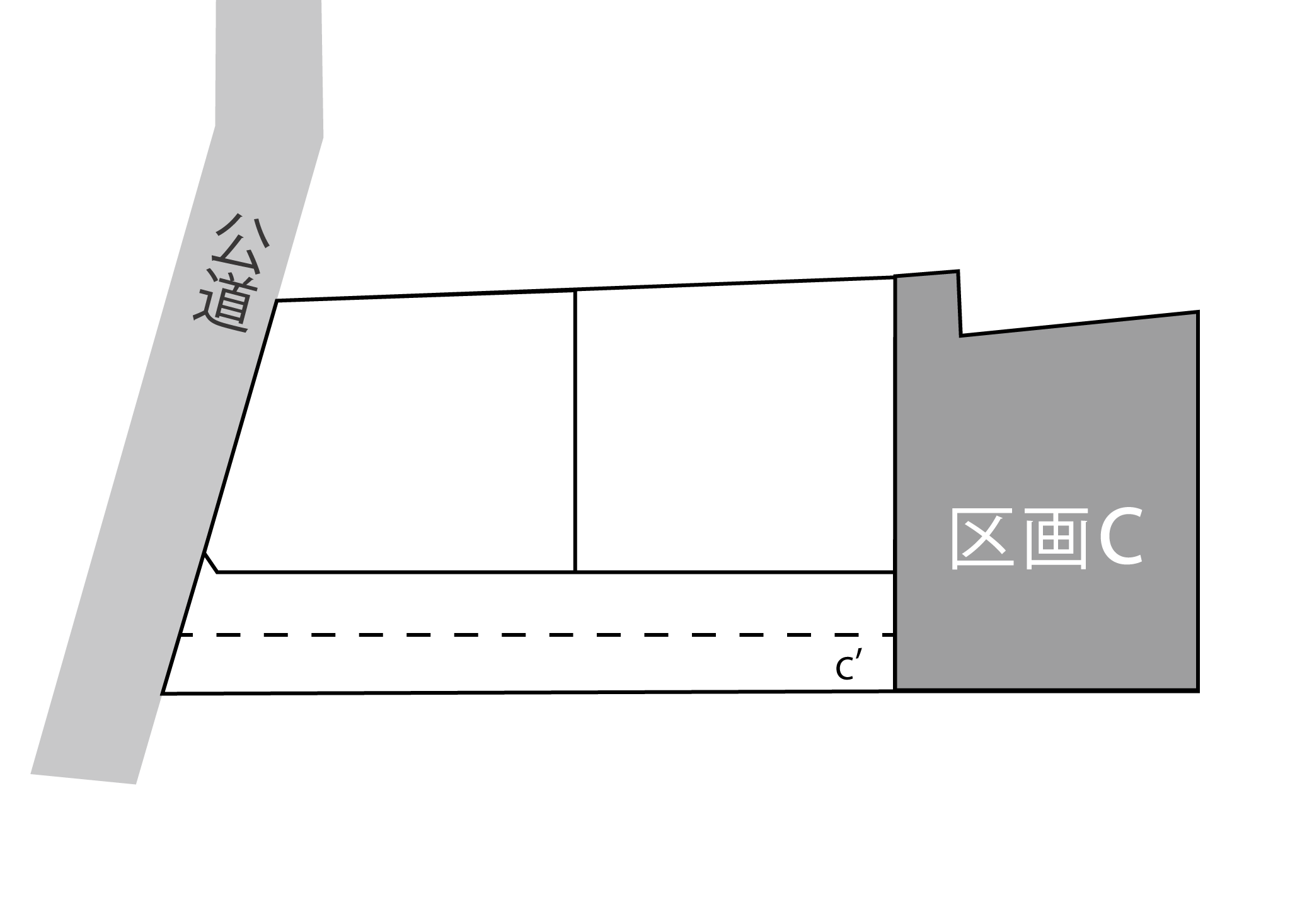 不動産情報 中津川市上金分譲地 c区画 アイチャッチ